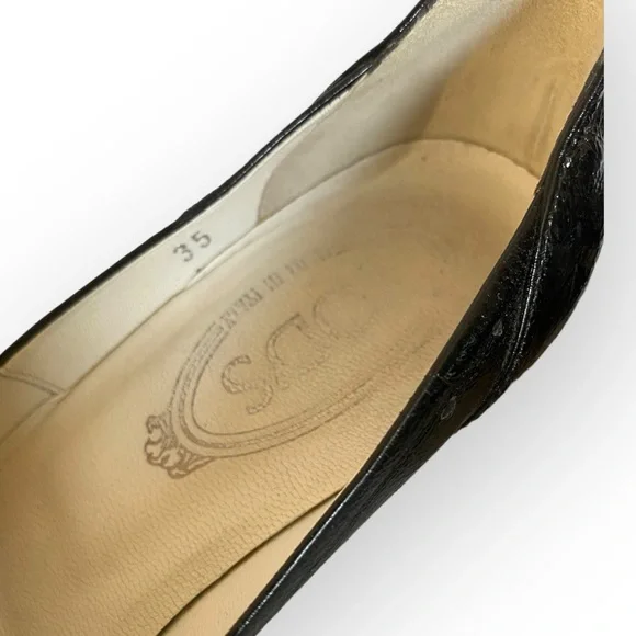 H8 TODs Aspen Patent Leather Heels​ - Picture 11 of 11